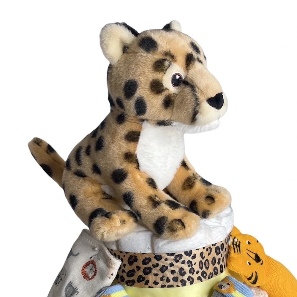 Tiger Diaper Cake
